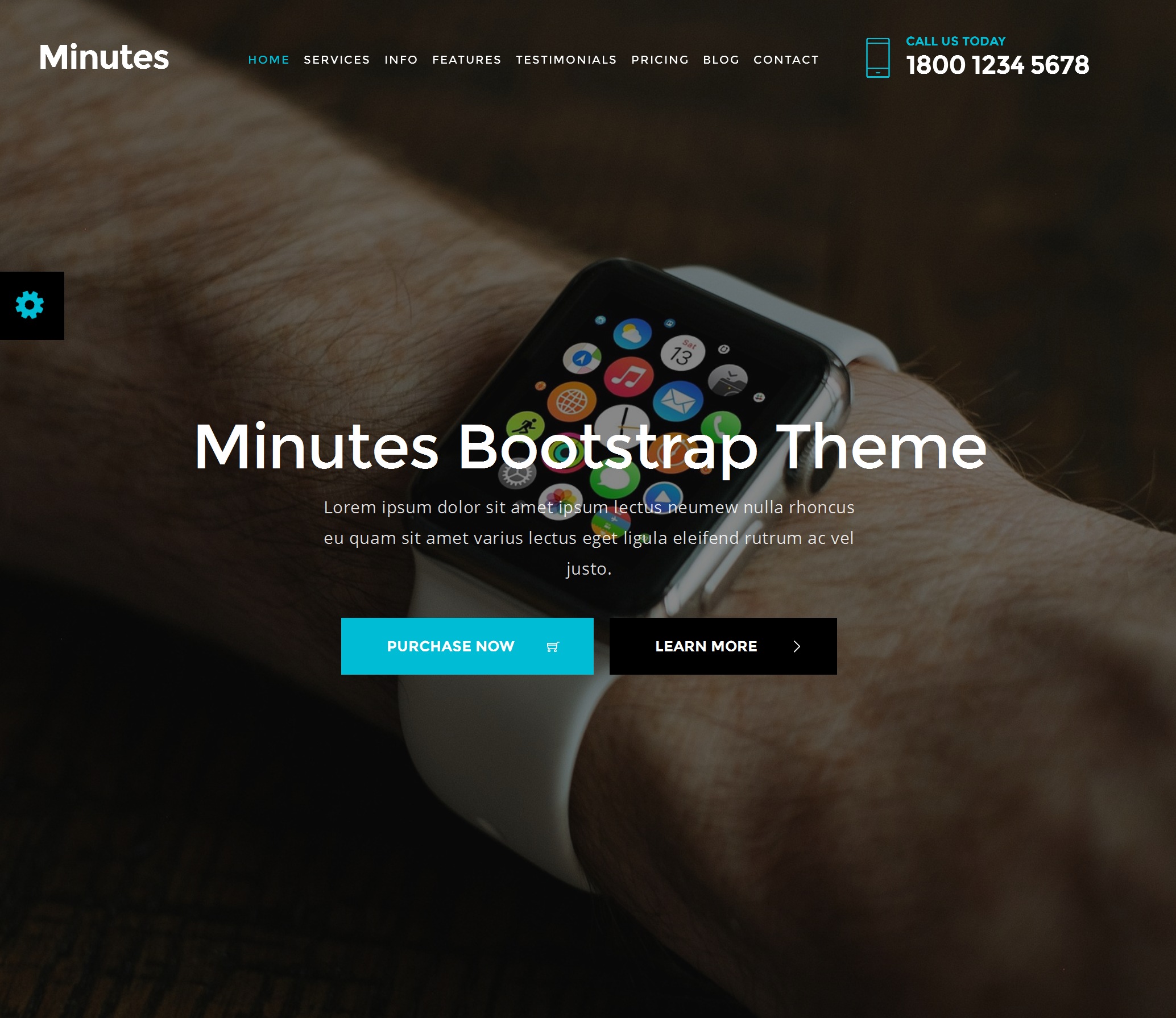 Mobile Bootstrap Basic Theme