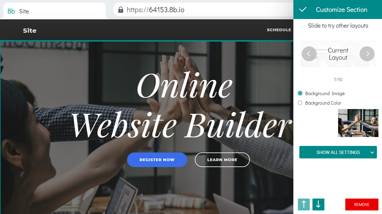 Simple Web Builder
